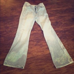 Light wash wide leg forever 21 jeans